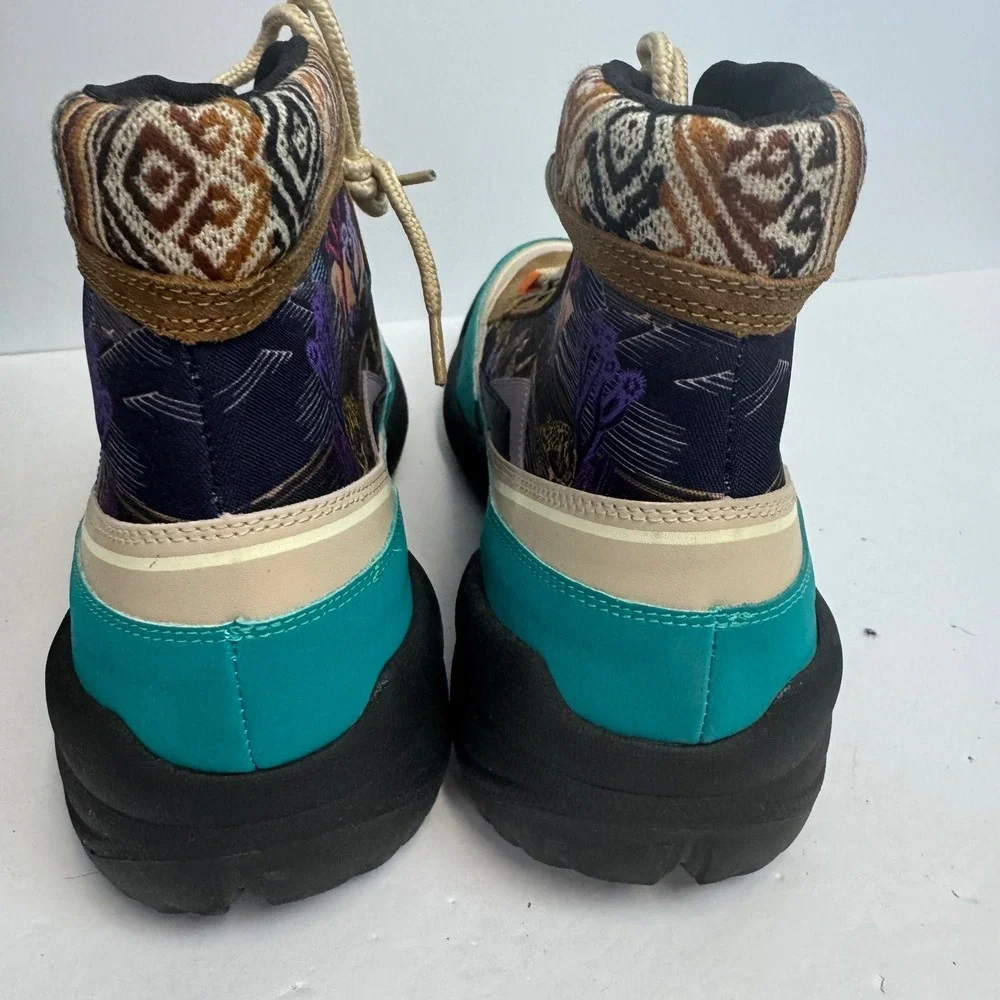 Inkkas‎ Mohave Trekk Boot Mens 11 Brown Suede Desert Print Hiking SS231015 NEW